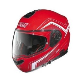 CASCO NOLAN N104 ABSOLUTE RO/BLANCO XL