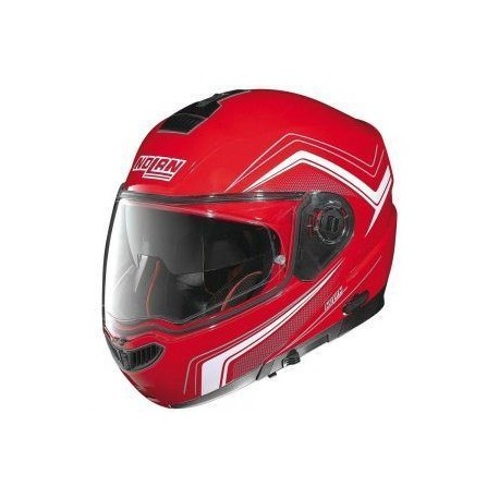 CASCO NOLAN N104 ABSOLUTE RO/BLANCO XL