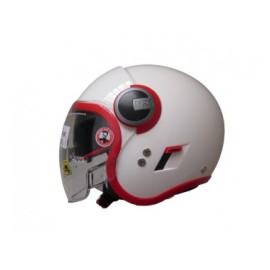 CASCO NOLAN N21 VISOR DUETTO RO/BLANCO L