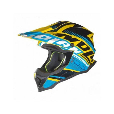 CASCO NOLAN N53 CROSS AM/NGO/AZUL M