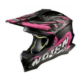 CASCO NOLAN N53 CROSS ROSA/NEGRO M