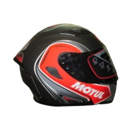 CASCO R7 RACING ABAT. NE/GRIS MOTUL XL