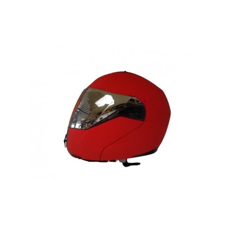 CASCO R7 RACING ABAT. ROJO MATE MICA IRIDIUM