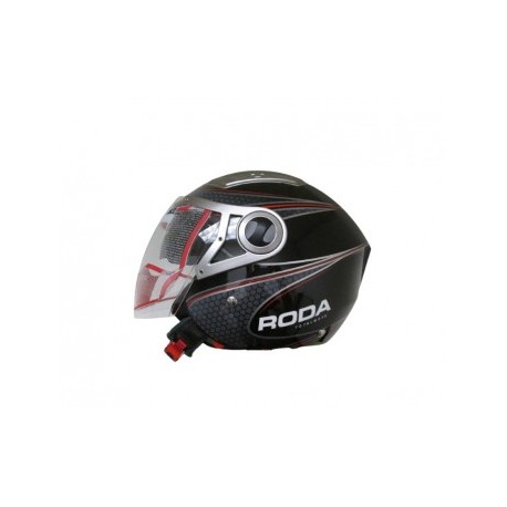 CASCO RODA 3/4 R120 RO/NEGRO