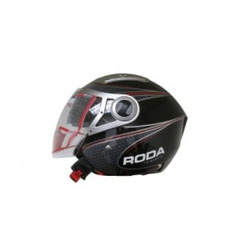 CASCO RODA 3/4 R120 RO/NEGRO