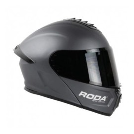 CASCO RODA PILOT ABAT. GRIS METAL  XL