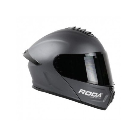 CASCO RODA PILOT ABAT. GRIS METAL  XL