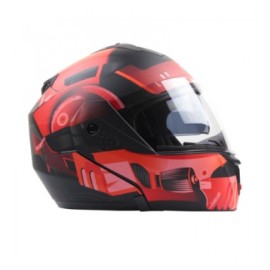 CASCO RODA REVENGE ABAT. ROJO MATE 2XL