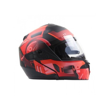 CASCO RODA REVENGE ABAT. ROJO MATE 2XL