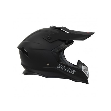 CASCO RODA TORNADO CROSS NEGRO MATE L