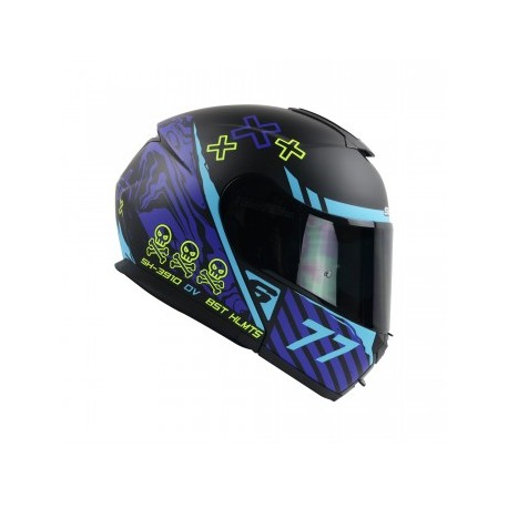 CASCO SHAFT SH3910 NE/AZUL MATE HELL L