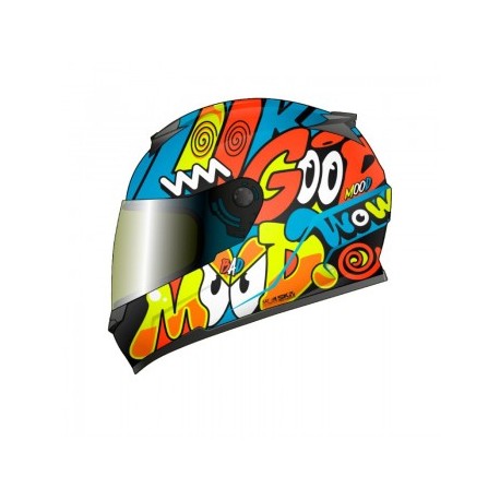 CASCO SHAFT SH502 AM/AZUL LAZY L