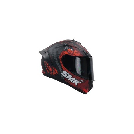 CASCO SMK TYPHOON MA273 ROJO MATE L