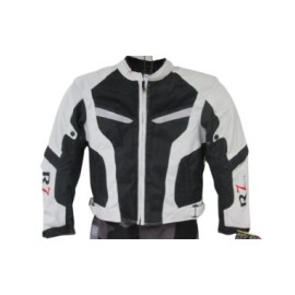 CHAM. R7 RACING TEXTIL NE/BLANCO M