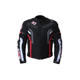 CHAM. R7 RACING TEXTIL NE/ROJO M93 L