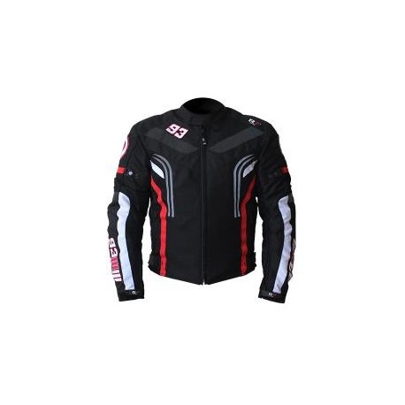 CHAM. R7 RACING TEXTIL NE/ROJO M93 L