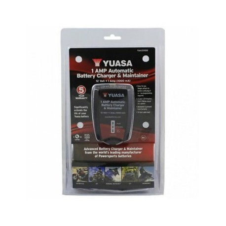 CAR. BAT. YUASA 12V. 1.0 AMPS.