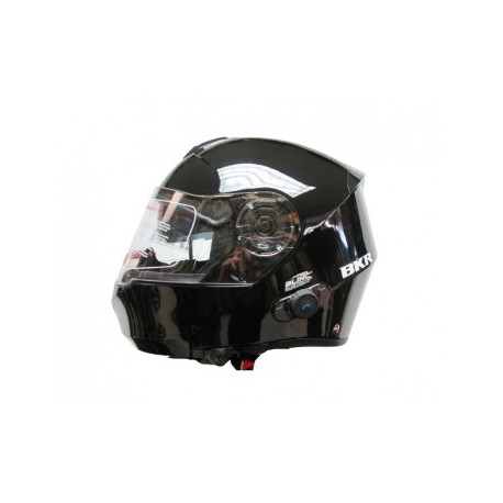 CASCO BKR. BLUETOOTH SUPREME NEGRO L