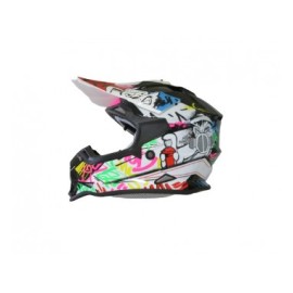 CASCO BKR. CROSS JR. GRAFFITI NEGRO L