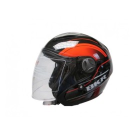 CASCO BKR. ORBIT 3/4 ROJO GRAFICO