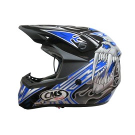 CASCO CMS XR-7 MX AZUL MUTANTE