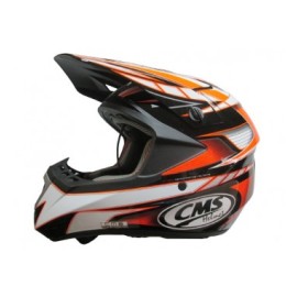 CASCO CMS XR-7 MX NARANJA