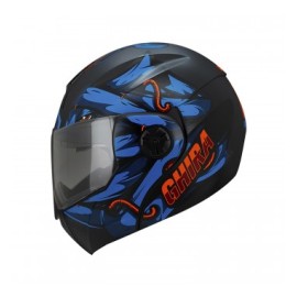 CASCO GHIRA GH1000 ABAT. AZUL MATE L