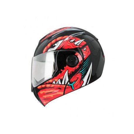 CASCO GHIRA GH1000 ABAT. LAGAR ROJO L