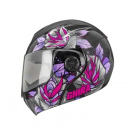 CASCO GHIRA GH1000 ABAT. NE/ROSA FLORA M