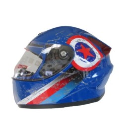 CASCO GHIRA KIDS AZUL STAR DOT