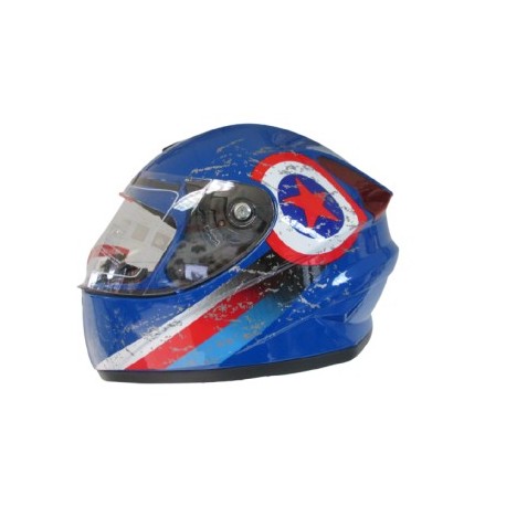 CASCO GHIRA KIDS AZUL STAR DOT