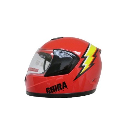 CASCO GHIRA KIDS GRAFICO ROJO