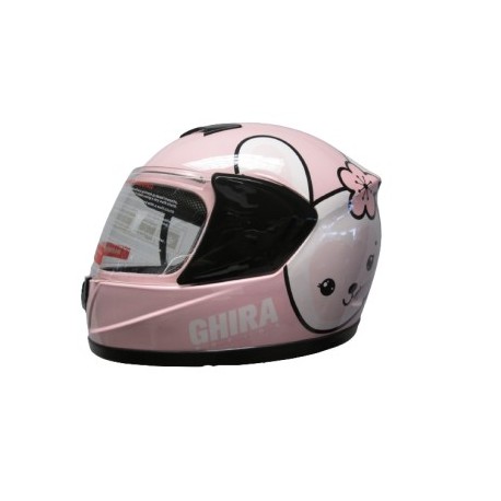 CASCO GHIRA KIDS GRAFICO ROSA