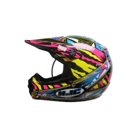 CASCO HJC. FUZE MC3 AMARILLO JR. S