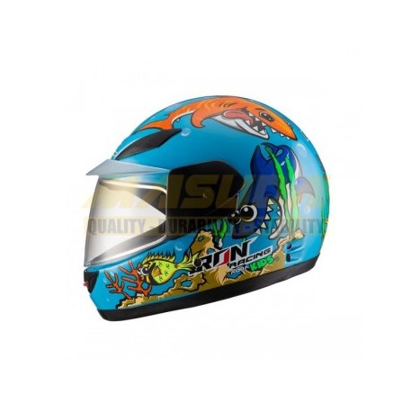 CASCO IRON IR-109 KIDS AZUL