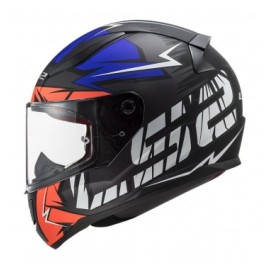 CASCO LS2 RAPID FF353 CROMO NA/AZUL L