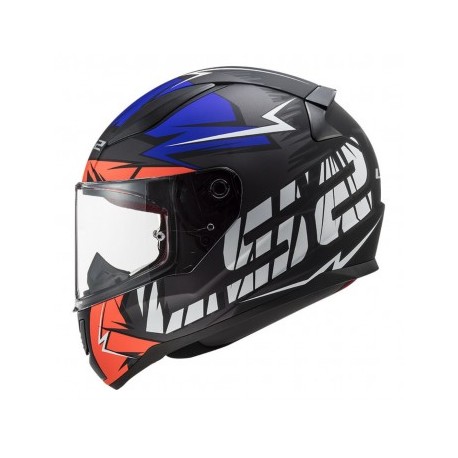 CASCO LS2 RAPID FF353 CROMO NA/AZUL L